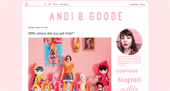 Desktop Screenshot of andibgoode.com